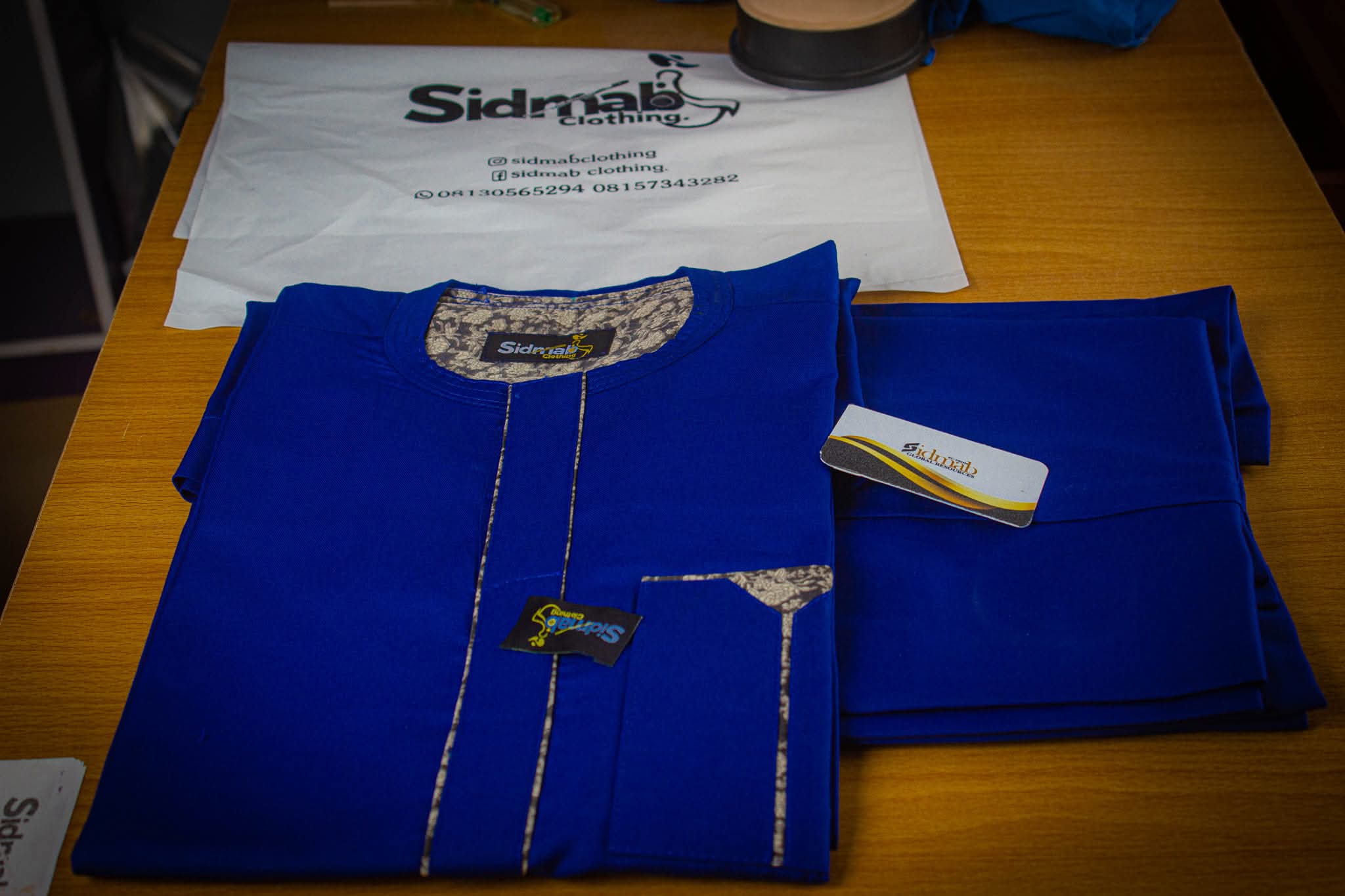 Details that matter — SIDMAB clothing portfolio